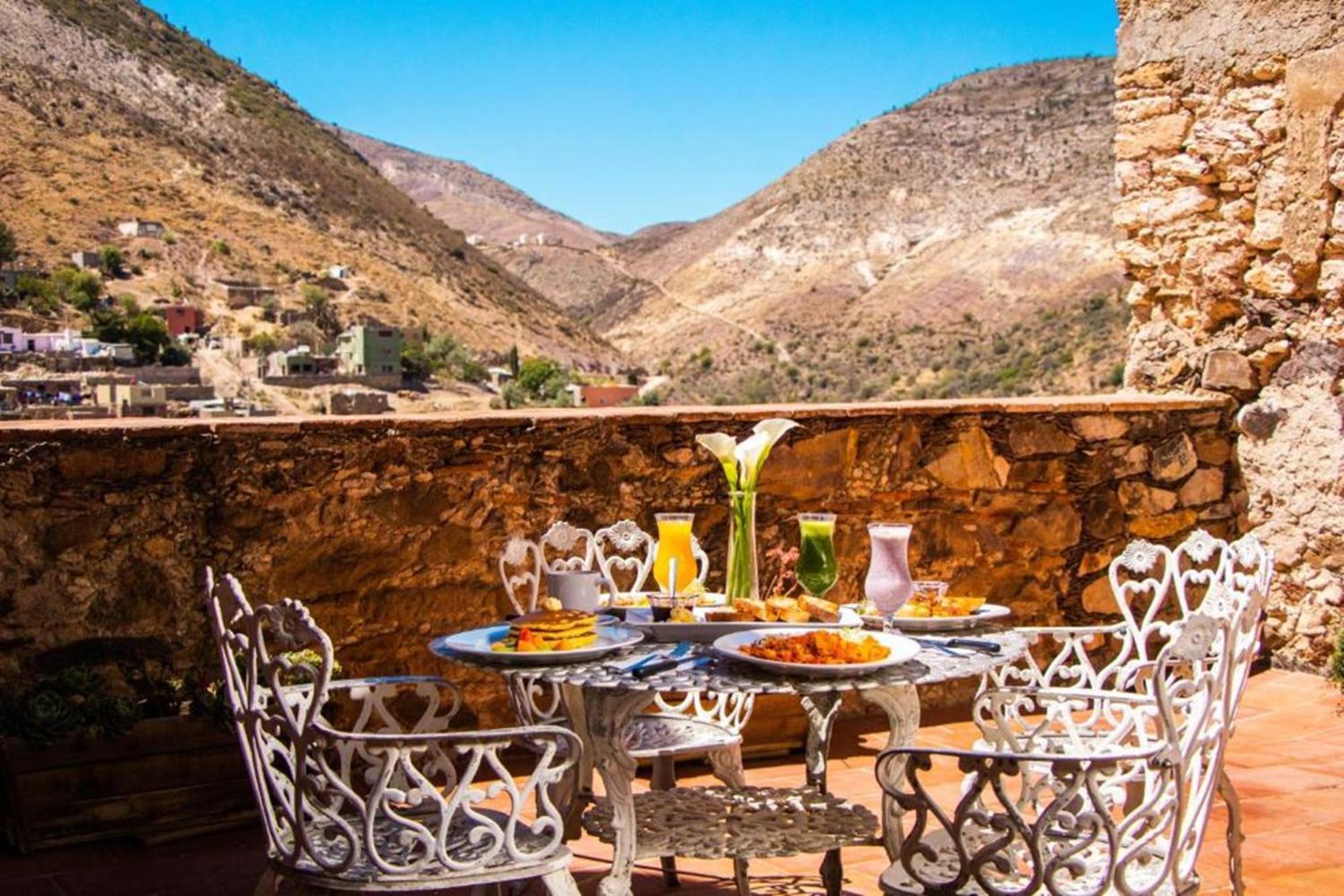 Hotel Boutique Meson De La Abundancia Catorce Dış mekan fotoğraf